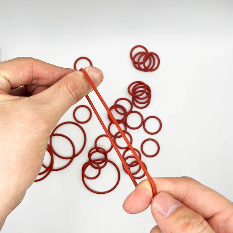 Silicone O Ring Sealing Washer VMQ O-ring plumbing Faucet Car Gasket Oil Resistant High Temperature 100x