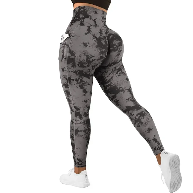 Women Leggings Fitness Yoga Pants Skinny Sports Gym Running Mesh Patchwork Yoga Elasticity Athletic Tie Dyeing Pants Deportivas sports leggings,yoga pants