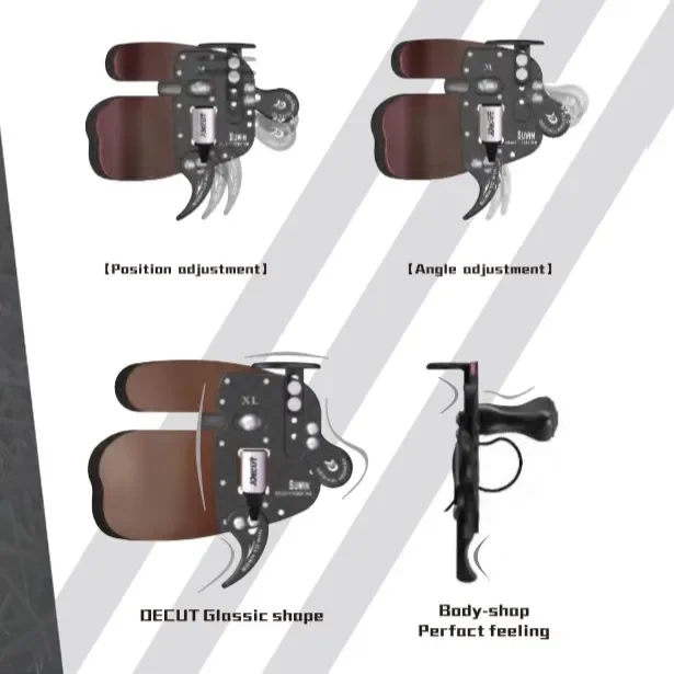Decut Suwin Finger Guard LH /RH Finger Tab Protection Archery Outdoor Hunting Accessories