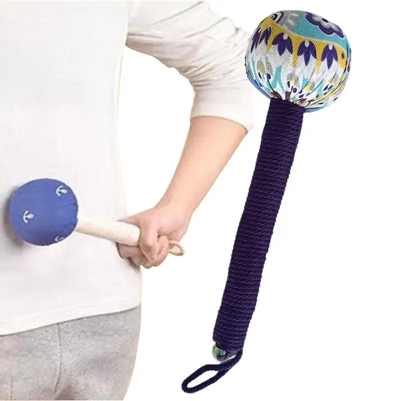 

Soft Massage Hammer Filled with Pure Chinese Herbs Handcrafted Massager Moxibustion Tool Moxa Filling Massager Tool