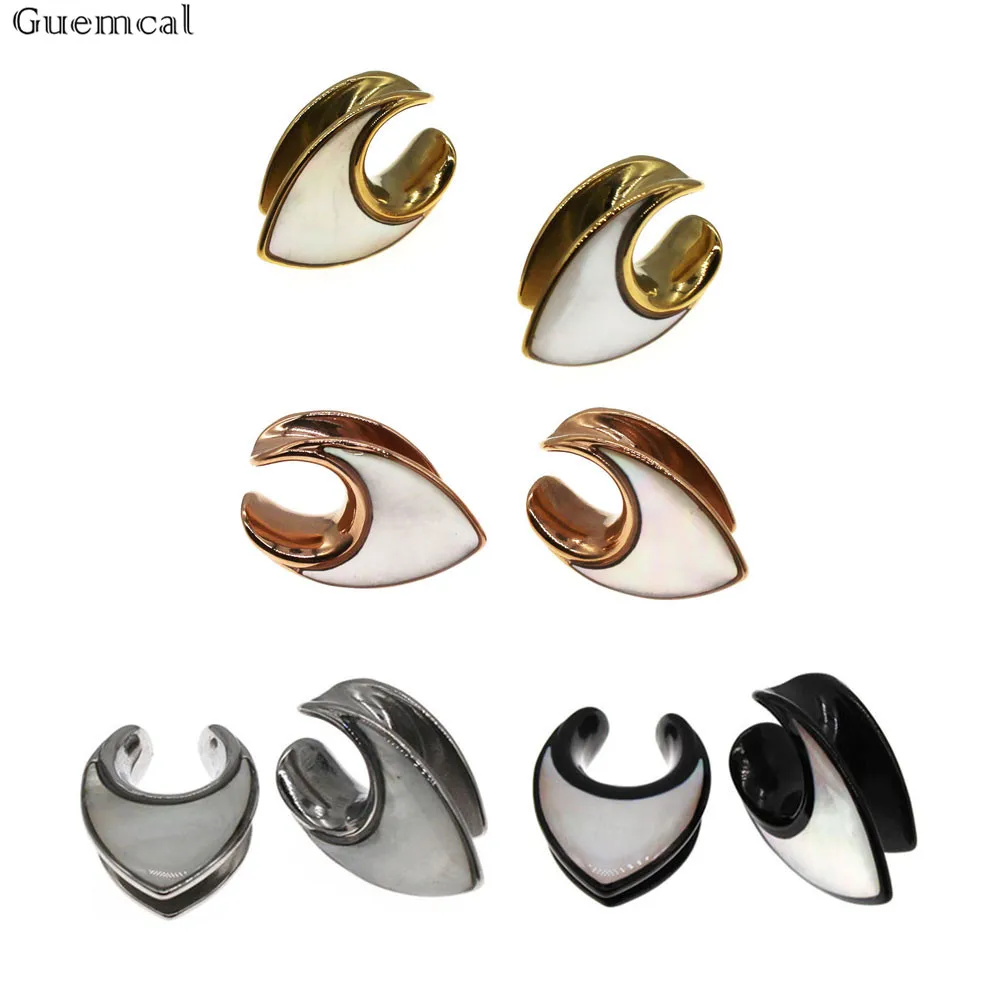 

Guemcal 1 Pair Acrylic Ear Plugs Tunnels Earring Gauges Stretchers Expanders 8-25mm Body Piercing Jewelry New
