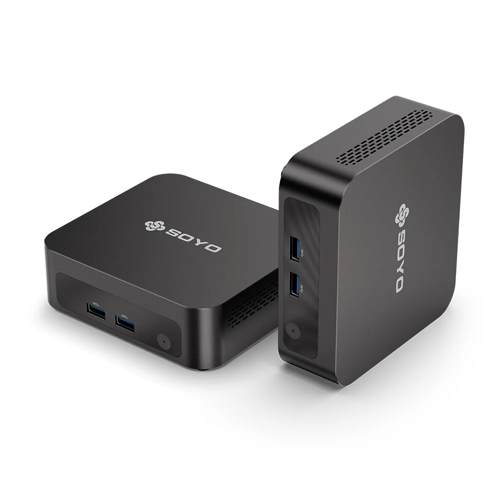 SOYO Y5 Mini PC Intel i3-4030U Processor 8GB RAM 128GB SSD Window 10 PRO Bluetooth WIFI5 Supports 4K Display Mini Computer - immagine 4
