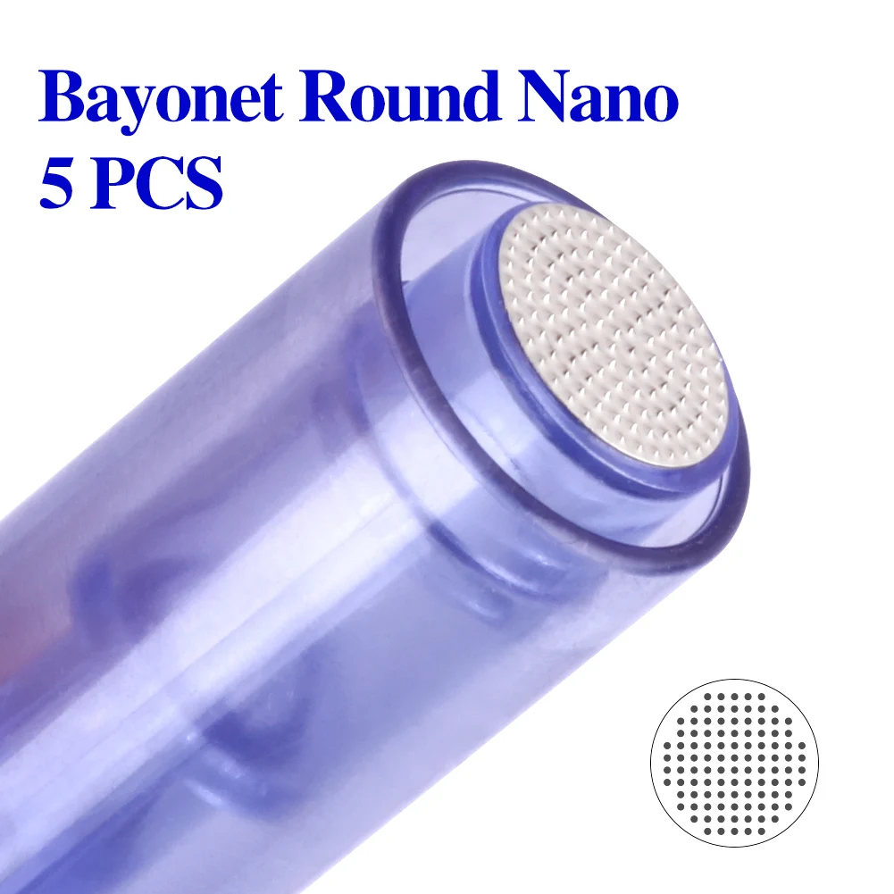 A6 Dr Pen için Süngü Yuvası Kartuş İğnesi Microneedle Dr.Pen Microneedling Dövme için 1/3/5/7/9/12/24/36/42/Yuvarlak Nano 3D 5D