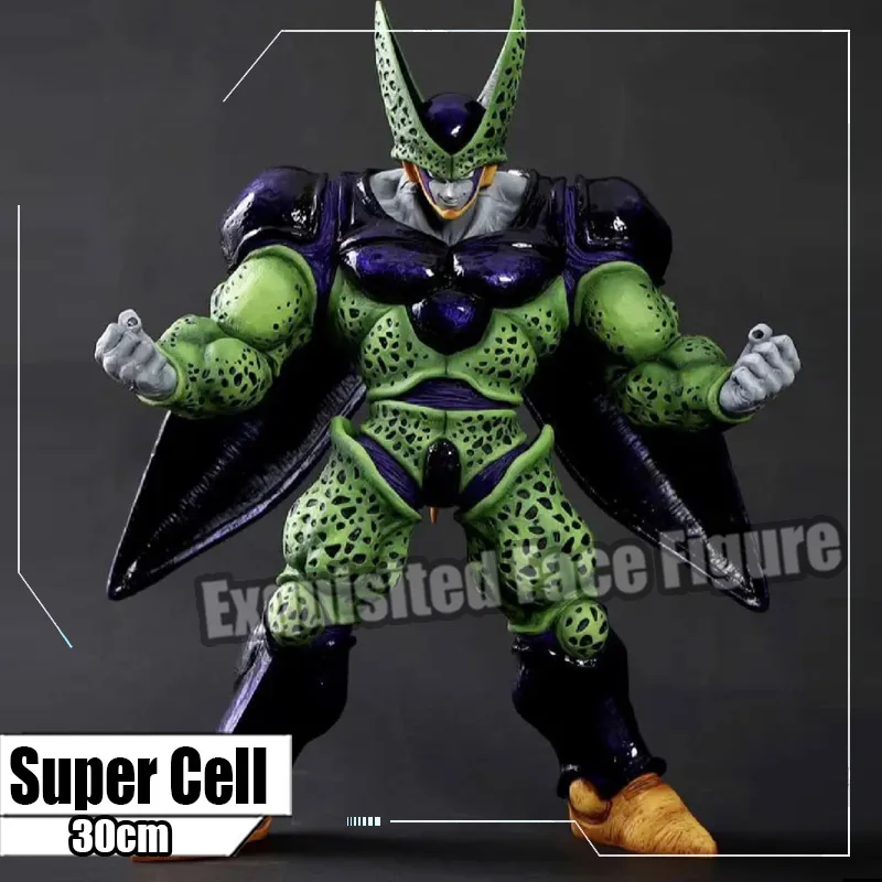 

30cm Dragon Ball Cell Figure Super Cell Full Power Figurine PVC Action Figure GK Statue Collection Model Toys for Children Gfits