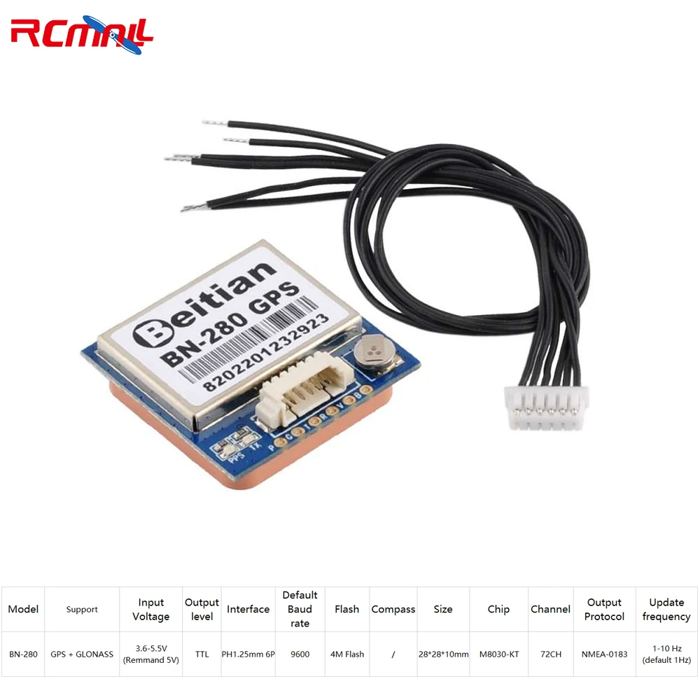 Beitian BN-220 GPS Modulo Dual Glonass TTL Level Navigation GPS