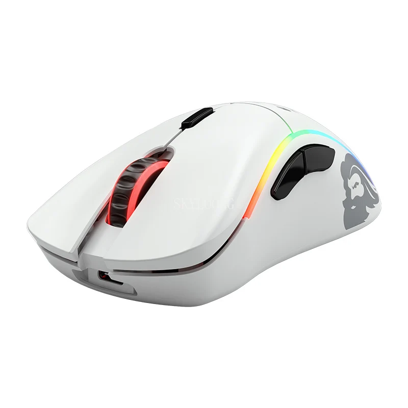 

Model D Wireless Mouse - Ultra-Light Weight Honeycomb, RGB, Charging 2.4G Frosted Photoelectric Free Shipping