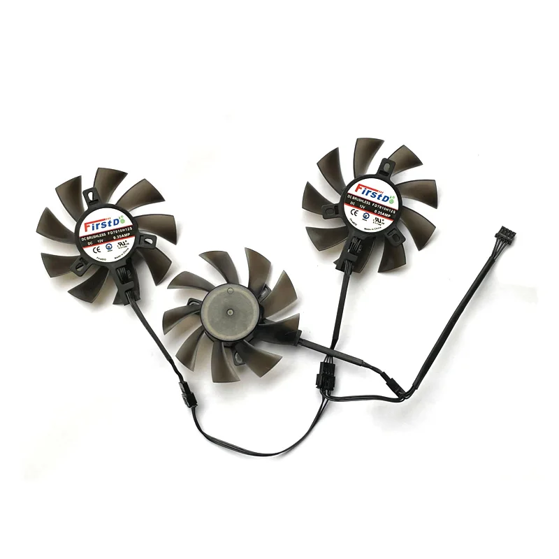 VII, XFX RX, ASUS, RADEONVII-16G, FD8015H12S, FD7010H12S, 75mm, Novo, 1 lote