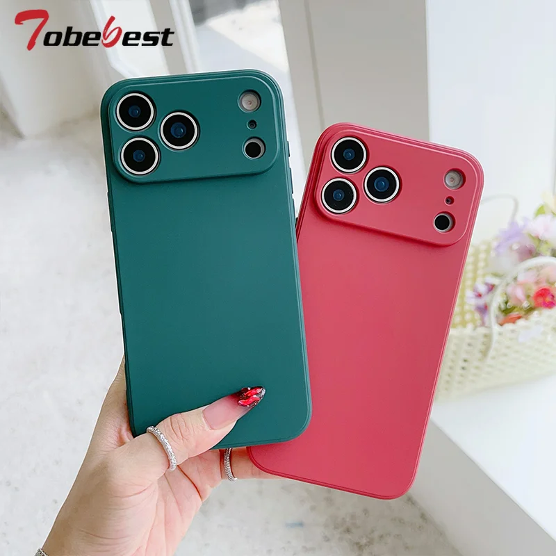 Liquid Silicone Protective Soft TPU Back Cover Case