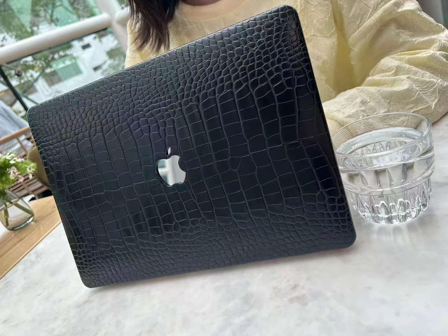 Capa de Couro Noenname para Macbook Capa para Macbook Air 13 m1 Pro 16 Pro 14 12 Air 11.6 m2 15.3 A2941 2023 2023 - Imagem 6