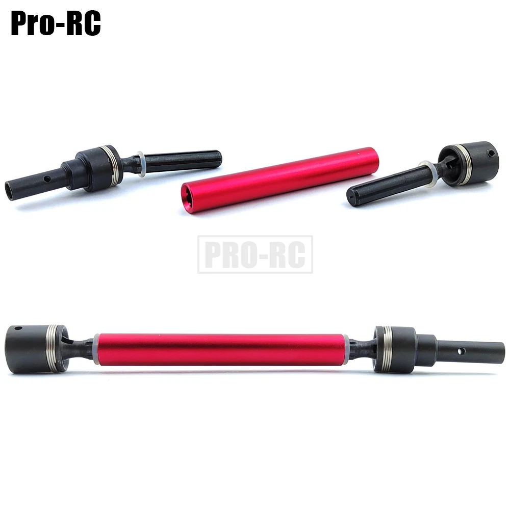 4Pcs 8996 Duty Steel Driveshaft Assembly Front & Rear /w