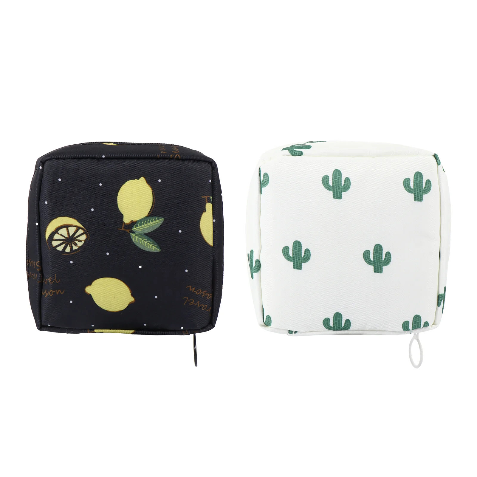 

2pcs Portable Change Bags Versatile Wallets Creative Nursing Pad Pouches