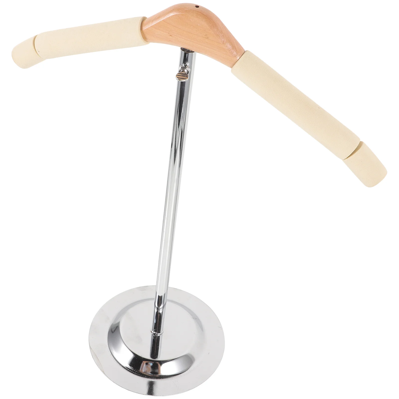 

Coat Rack Stand T Shirt Display Flexible Shoulder Stand Shirt Rack Portable Hanging Clothes Rack Metal Clothes Hanger