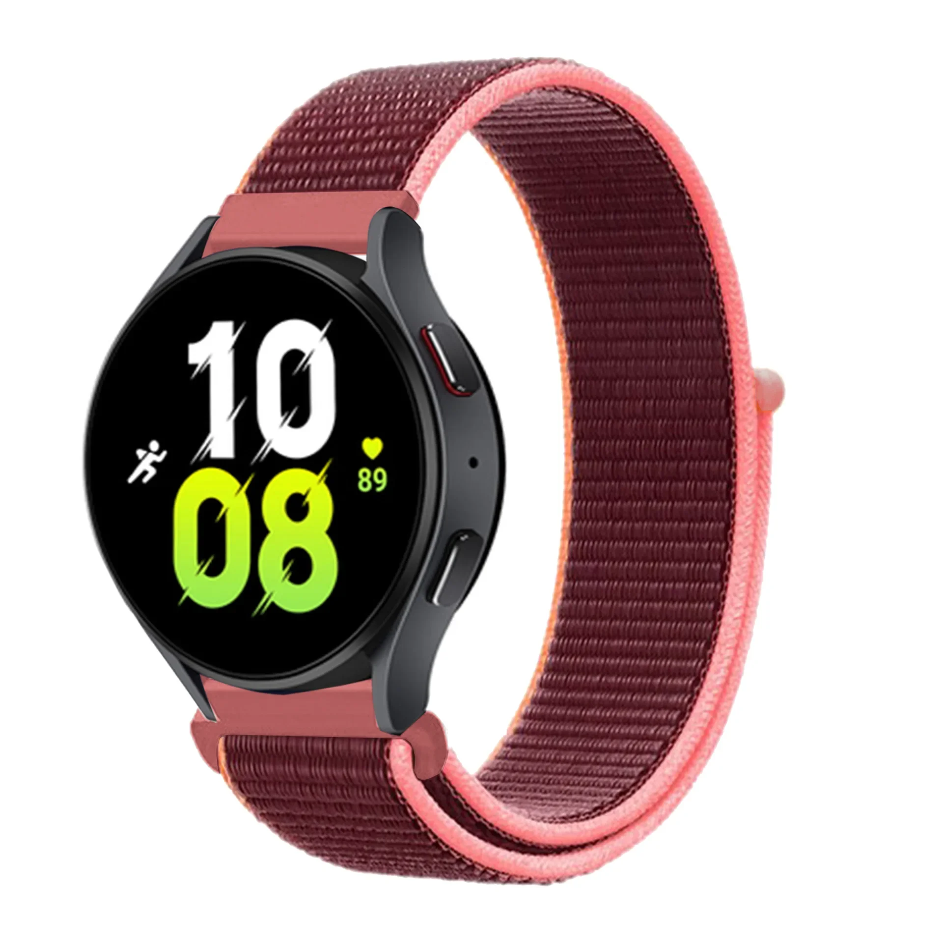 Enhanced Nylon Watch Strap - Universal Fit, 20/22mm Adjustable Wristband