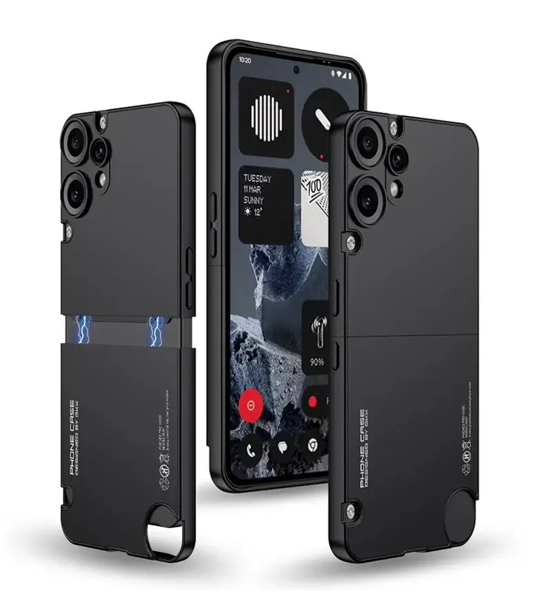 Luxurious Contrast Color Full Protection Phone Back Cover