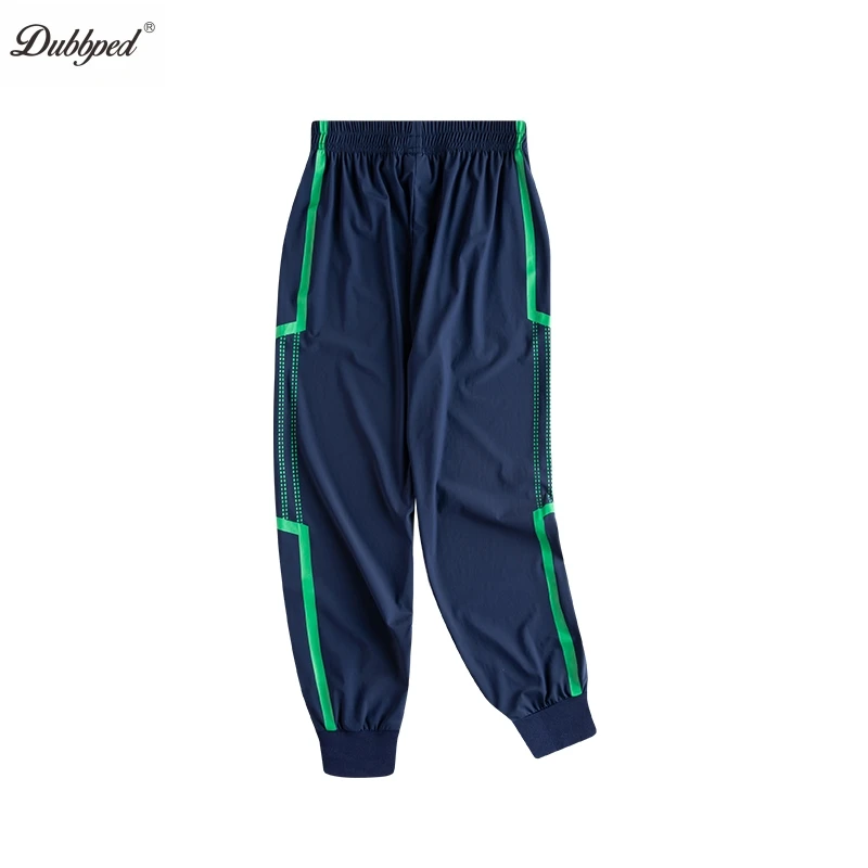 Dubbped Summer Boy's New Ice Silk Ultra-Thin Waterproof Sweat Absorption Kids Quick Dry Pants Outdoor Sports Jogging Camping