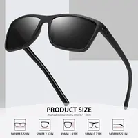 3/4 Pack New Designer Box Polarized Colorful Sunglasses for Men and Women Suitable for Driving, Fishing, Outdoor Sports UV400 2