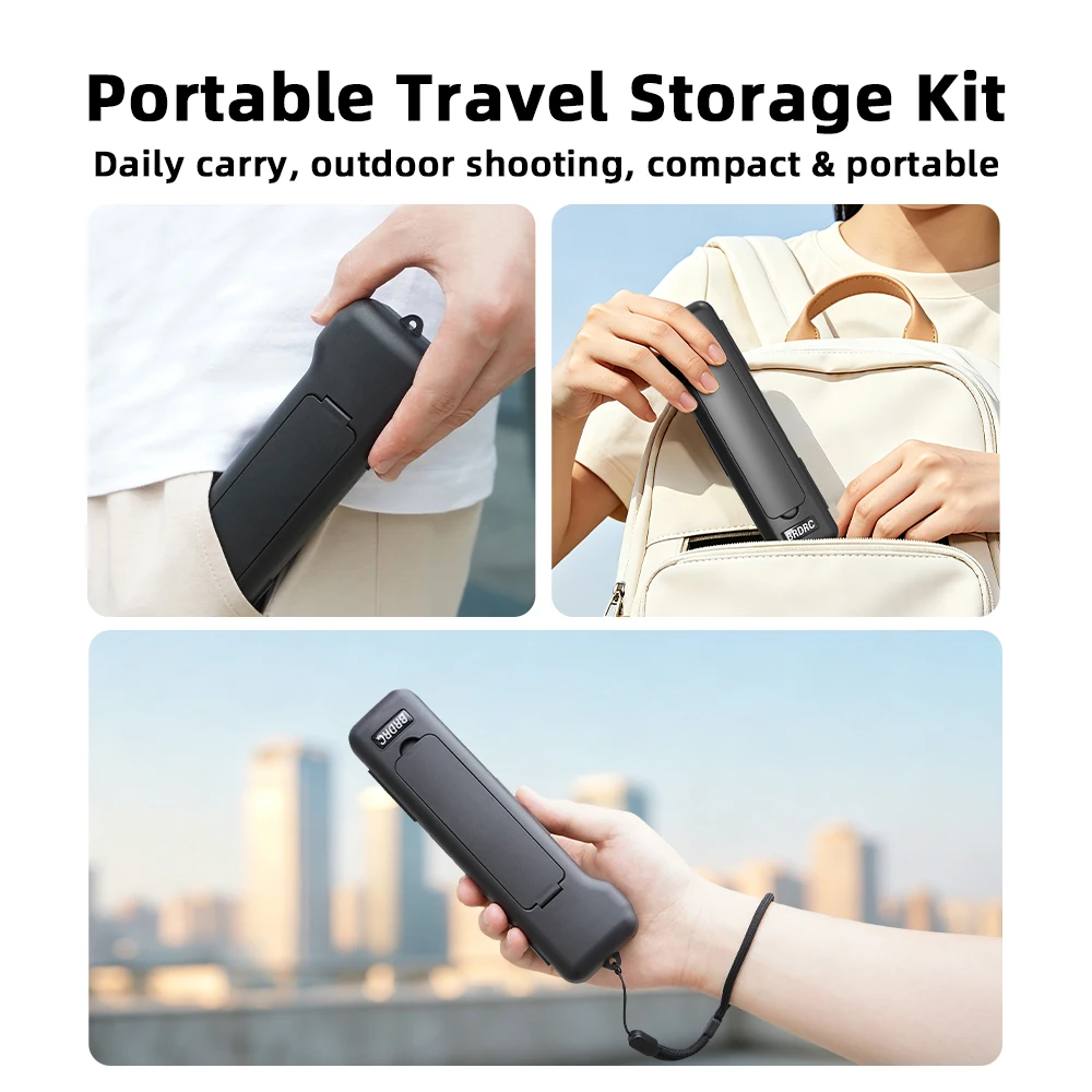 Durable Protective Hard Case with Strap