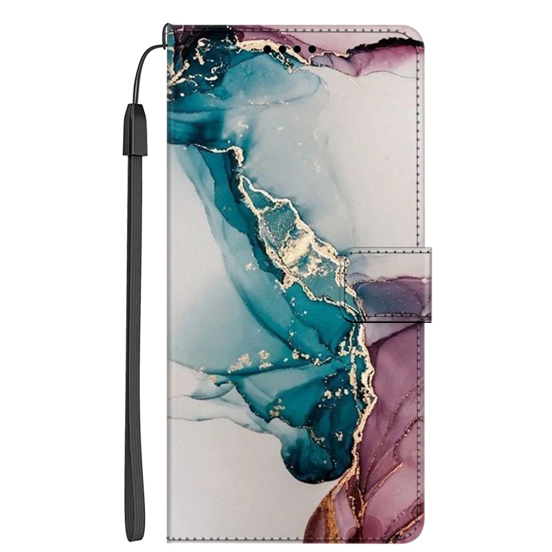 Premium Flip Leather Wallet Case with Magnetic Stand