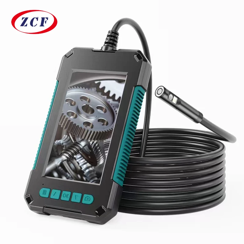 Industrial Endoscope Dual Lens Camera 4.3" Ips Screen Hd1080p Pipe Car