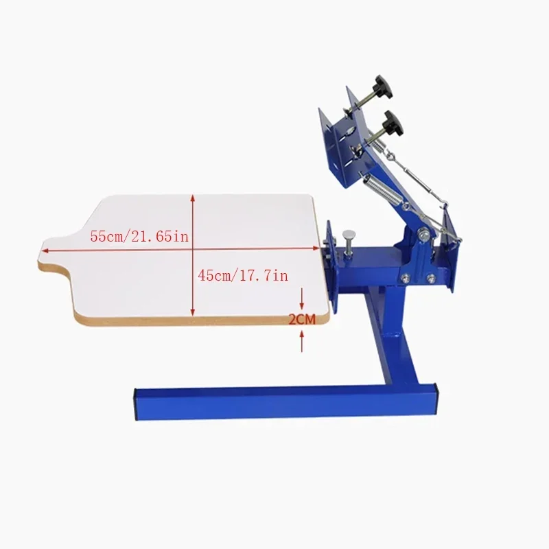 New Small 54X45CM 1 Station Silk Screening Screenprint Press Screen ...