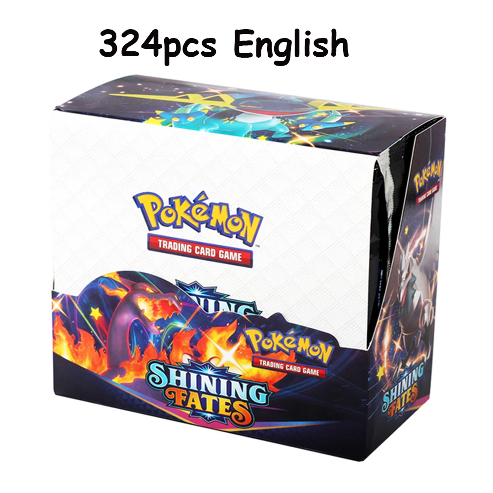 ポケモンカードBOX Newest 324Pcs Pokemon Cards Sun & Moon XY Evolutions Pokemon