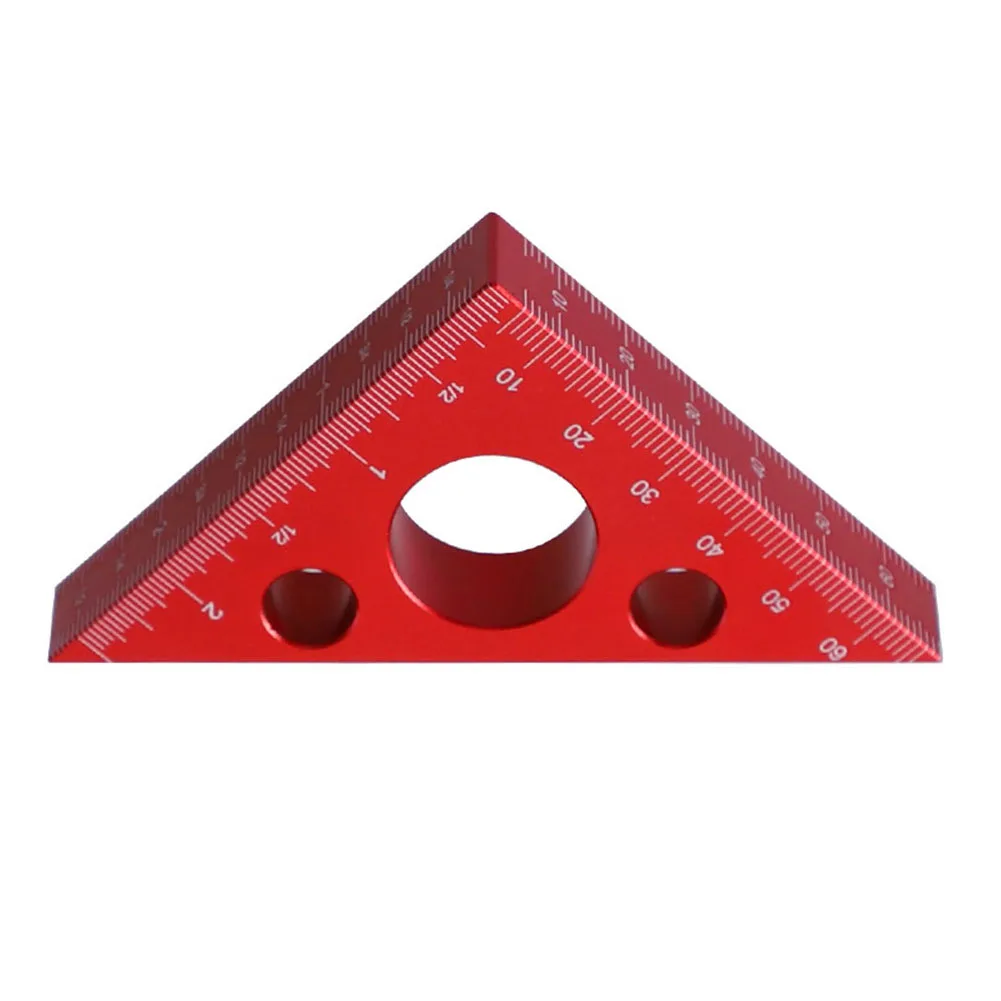 

Angle Ruler Gauging Aluminum Alloy Angle Ruler Gauging Measuring Metric Gree Height Measuring Gauging Woodworking Tool Unused