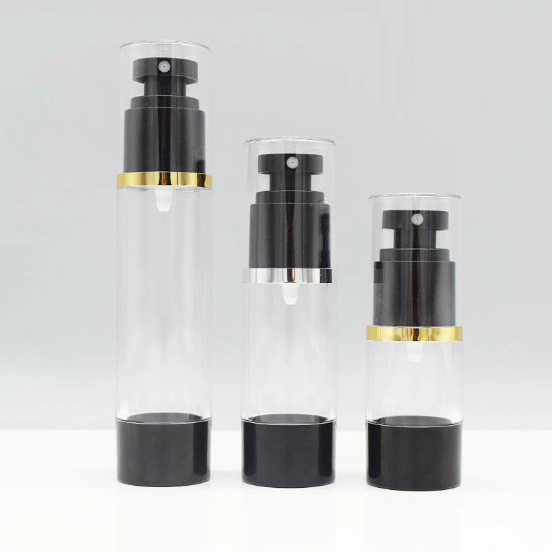 

10PCS 15ml 30ml 50ml Black Frost Empty Airless Spray Pump Bottles Containers Perfume Sample Skin Care Cosmetic Spray Bottles