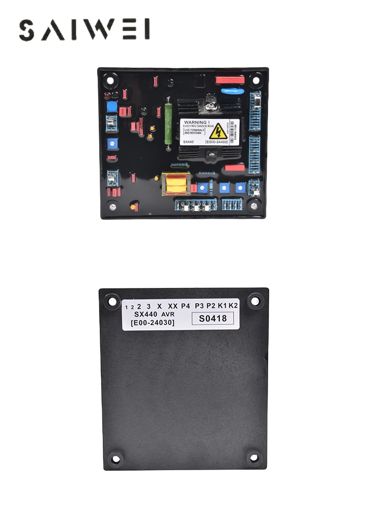 ThefactorysuppliestheAVRautomaticvoltageregulatorcontrolpanel