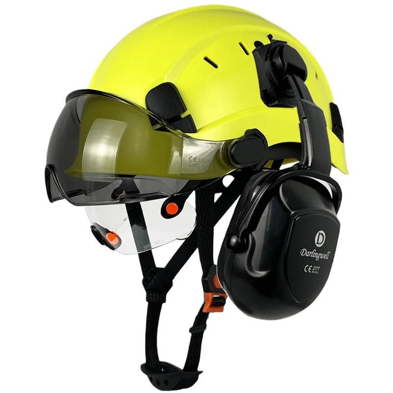 ce-construction-safety-helmet-with-double-visors-for-engineer-and-earmuff-en352-abs-hard-hat-ansi-work-cap-head-protection