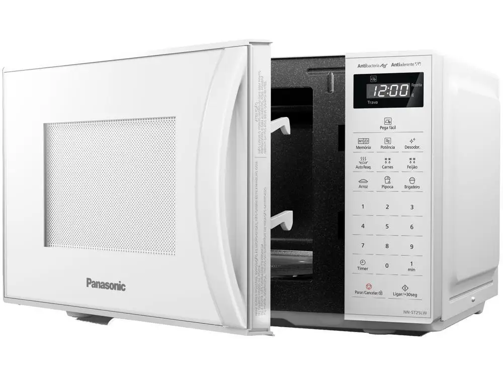 Micro-ondas Panasonic 21L NN-ST25L Branco - 220V 6
