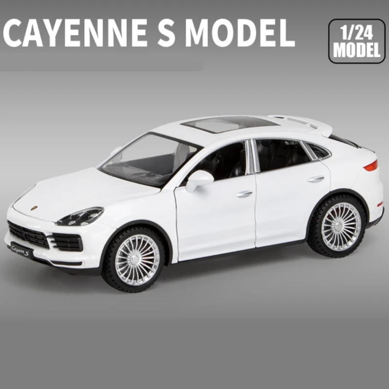 1:24 Porsche Cayenne Turbo s Legierung Auto Modell Druckguss Metall  Spielzeug Fahrzeuge Auto Modell Simulation Sound Licht Sammlung Geschenk -  AliExpress