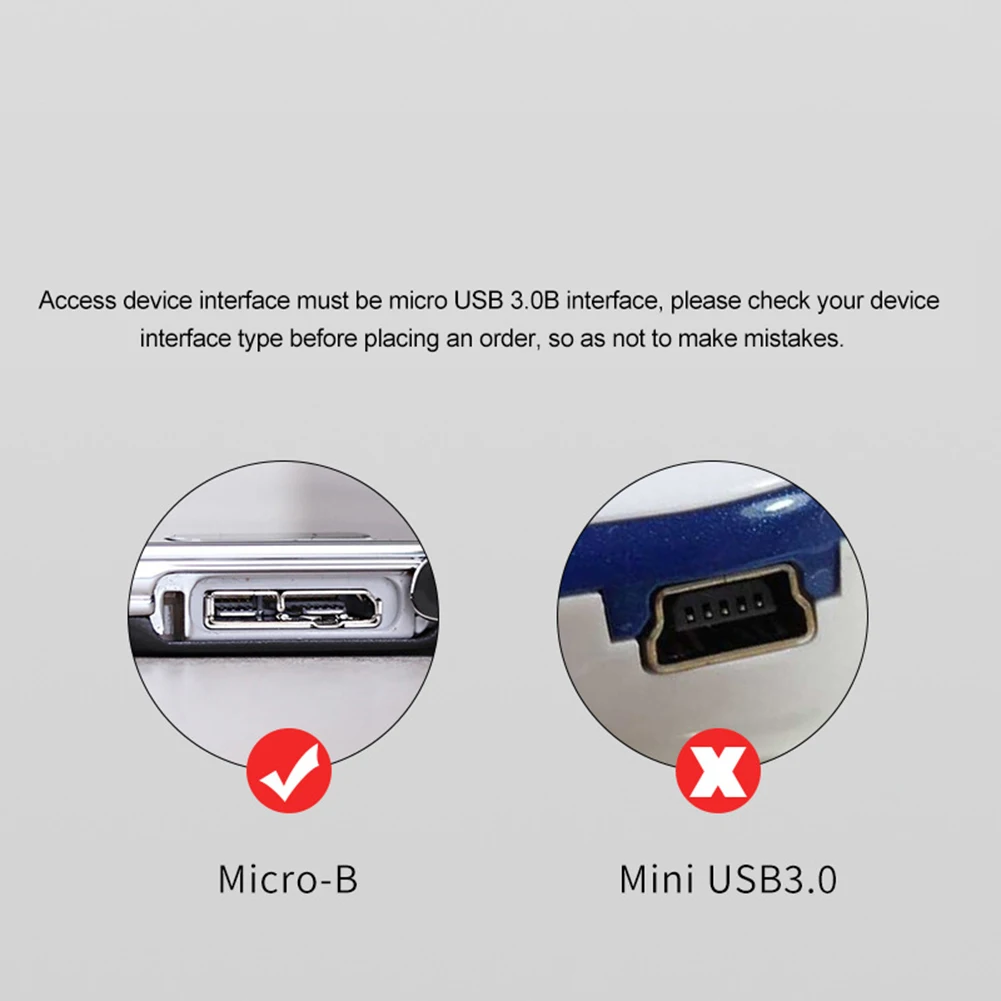 Кабель-адаптер USB 3.0 Type A к USB 3,0 Micro B Male, кабель для синхронизации данных, шнур для внешнего жесткого диска, HDD, кабель для жесткого диска