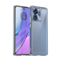 Acrylic TPU Protective Phone Case with Enhanced Durability and Slim Design for Edge 50 Fusion (Transparent)