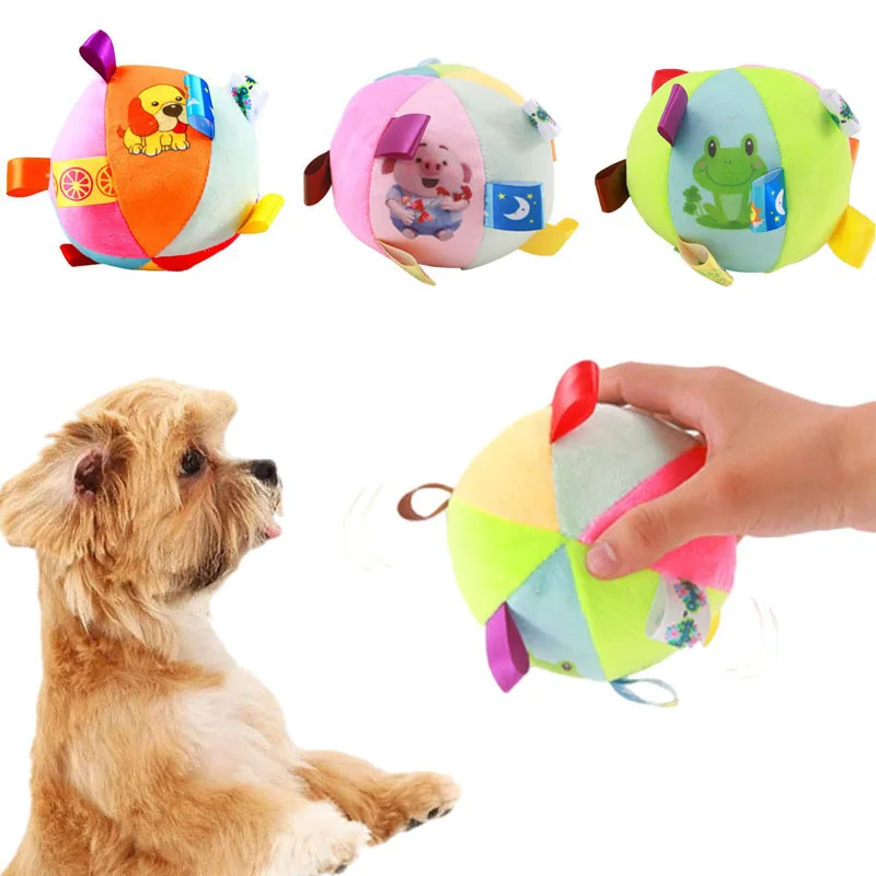 

Pet Squeaky Toy Dog Kitten Plush Interactive Toys Puppy Cleaning Teeth Supplies for Dogs Cat Chewing Playing Toy Pet Accessories