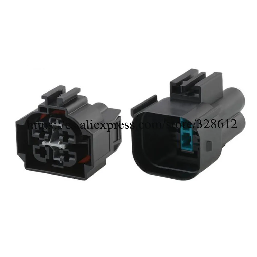 

100SET DJ7046K-6.3-11/21 Car motorcycle cable 4 pin Waterproof automotive connector female male Plug include terminal