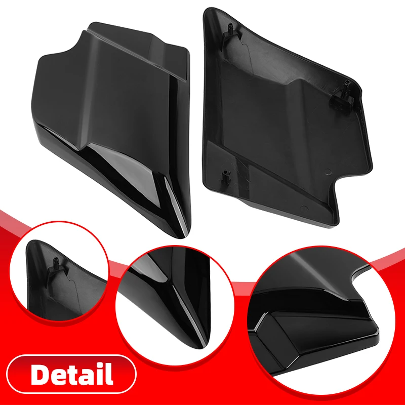 Motorcycle Battery Cover Panels For Harley Touring Electra Street Glide Road King 2009 -