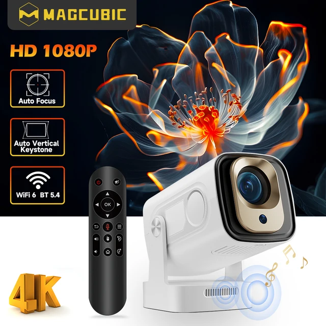 Magcubic HY310 Mini Projector Auto Focus 4K Native 1080P 330ANSI ...