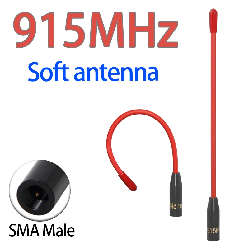 LoRa 915MHz 휩 안테나 902-928MHz 906MHz 923MHz 메쉬태스틱 LORA32 ESP32 모듈용 장거리 SMA 타입 옴니 안테나 색상