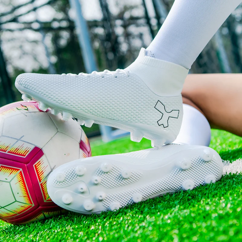 Football Shoes Men Boys Children Futsal Training
