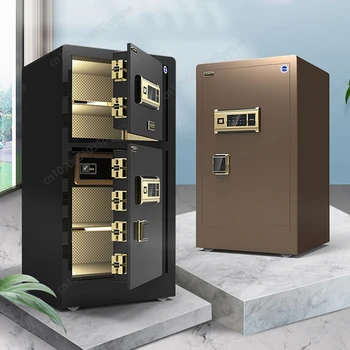 Home Fireproof And Anti-theft Fingerprint Password Safe Office Hotel Can Remotely Unlock Multifunctional Invisible Security Safe