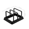 Stand Holder Pots Pan Lids Organizer Kitchen Tableware Drying Storage Tray Holder Cutting Board Rack Chopping Board Organizer 6