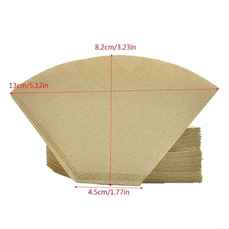 40JA Coffee Filter Paper 101 "V" Espresso Machine Filt Accessories Supplies For Home Office Working Relaxing Coffee