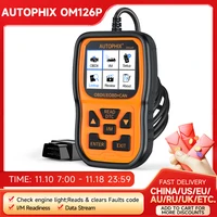 2024 Autophix OM126P Professional Car OBD2 Diagnostic Device Car Scanner Error Reader Check Engine Light for All OBDII Car After 1