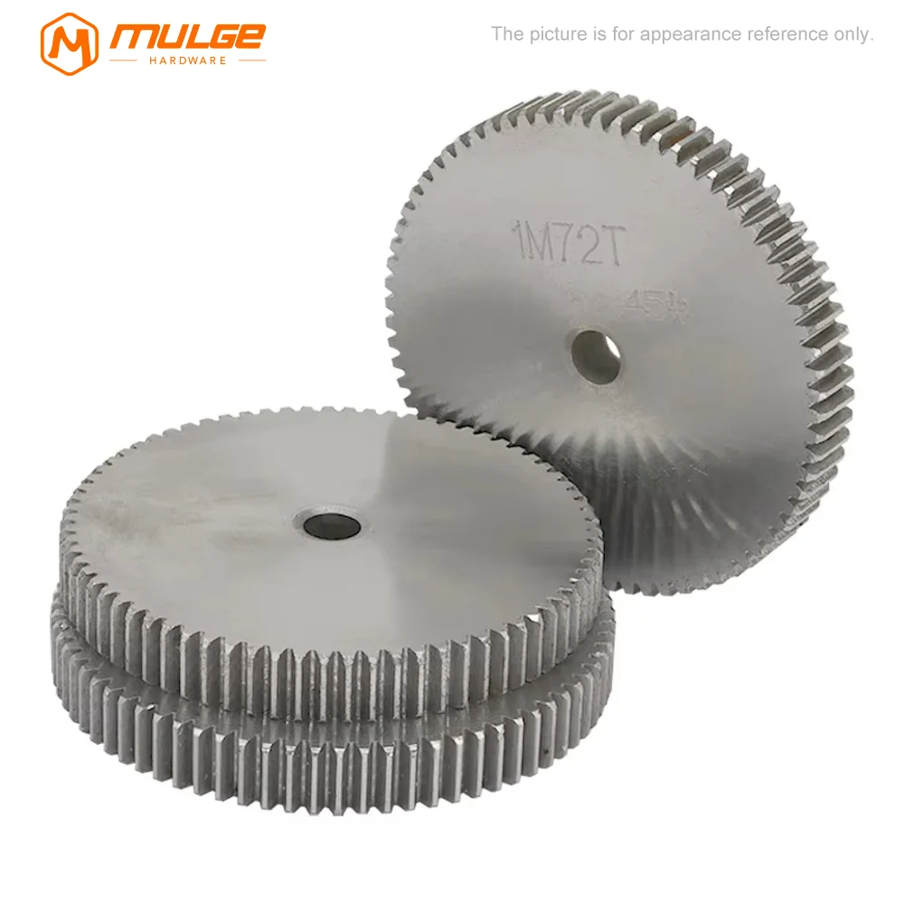 Spur Gear 1M-81T/82T/83T/84T/85T/86T/87T/88T/89T/90Teeth SC45# Carbon Steel Material Cylindrical Gear Transmission Accessories