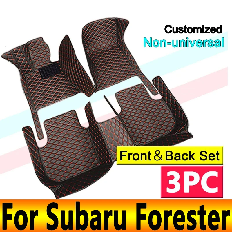

Car Floor Mats For Subaru Forester 2012 2011 2010 2009 2008 Automobiles Interior Carpets Styling Waterproof Protect Foot Pads
