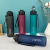 Large Capacity Sports Bottle Motivational Leak Proof Portable Reusable Plastic Cups Outdoor Travel Gym Jugs Summer Water Bottle 2
