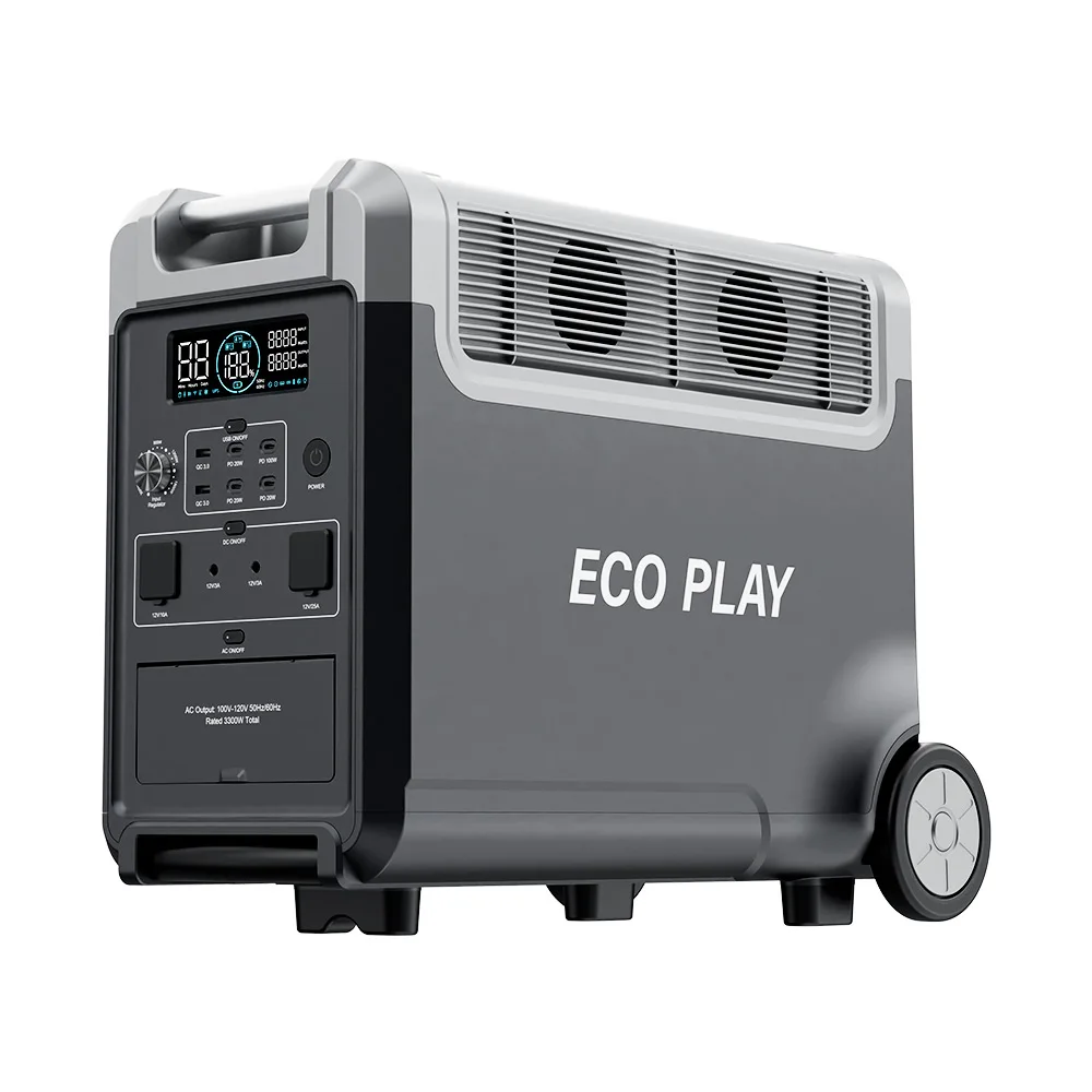 ECO PLAYソーラーパネル 400W-2000W ソーラー充電器 LiFePo4