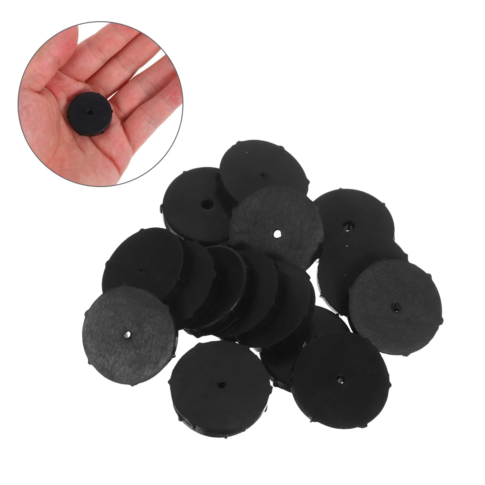 15Pcs 사무실 바인딩 기계 패드 범용 호환성 바인딩 도구 바인더 기계용 와셔 빠른 효율성 향상
