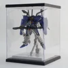 Acrylic Display Box Case for Collectibles Assemble Clear Acrylic Box Protection Showcase Souvenir Storage Box Holder 21x21x35cm 3