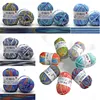 1pc 50g Milk Combed Cotton Yarn Soft crochet yarn Baby  DIY for knitting Wool Cheap Hand Knitting Crochet Sweater QL39 3